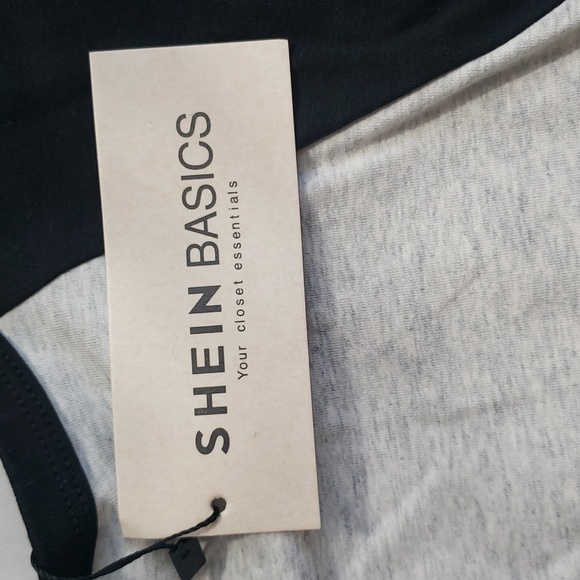 Two tone black and white tank top - Picture 3 of 4